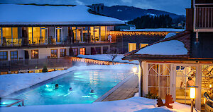 Winterliches Badevergnügen